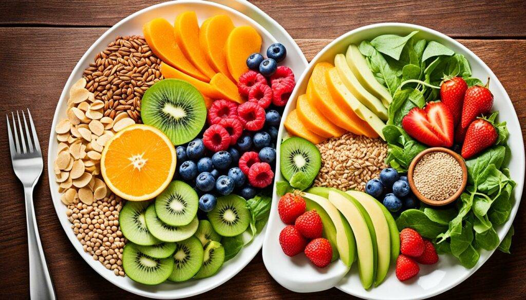 Alimentação balanceada para saúde e qualidade de vida