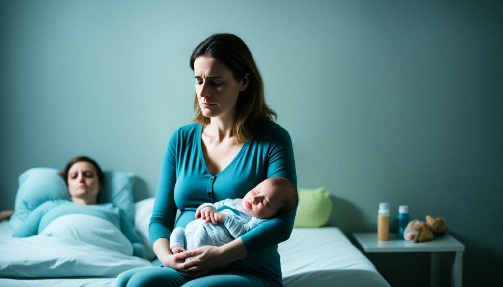 depressão pós-parto e relação com a gravidez