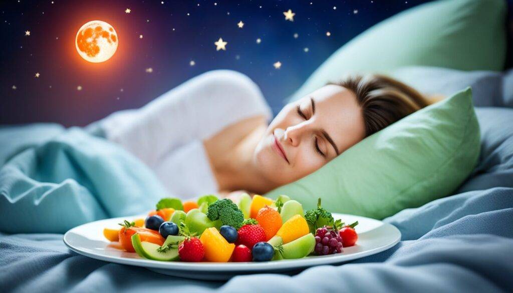 qualidade do sono e alimentação