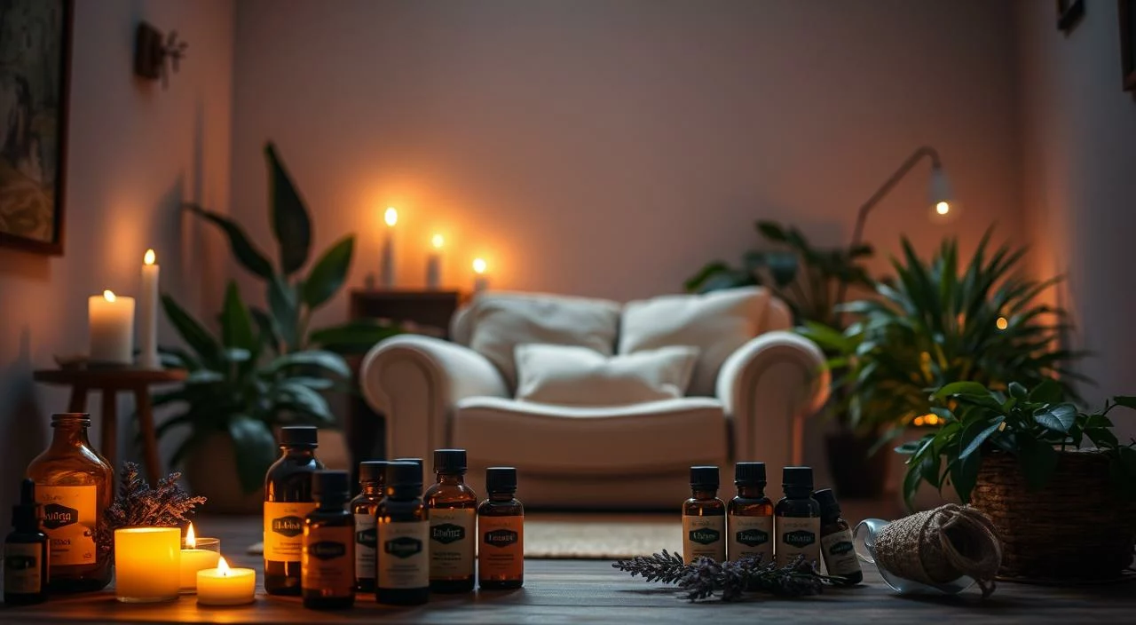 Aromaterapia para relaxamento